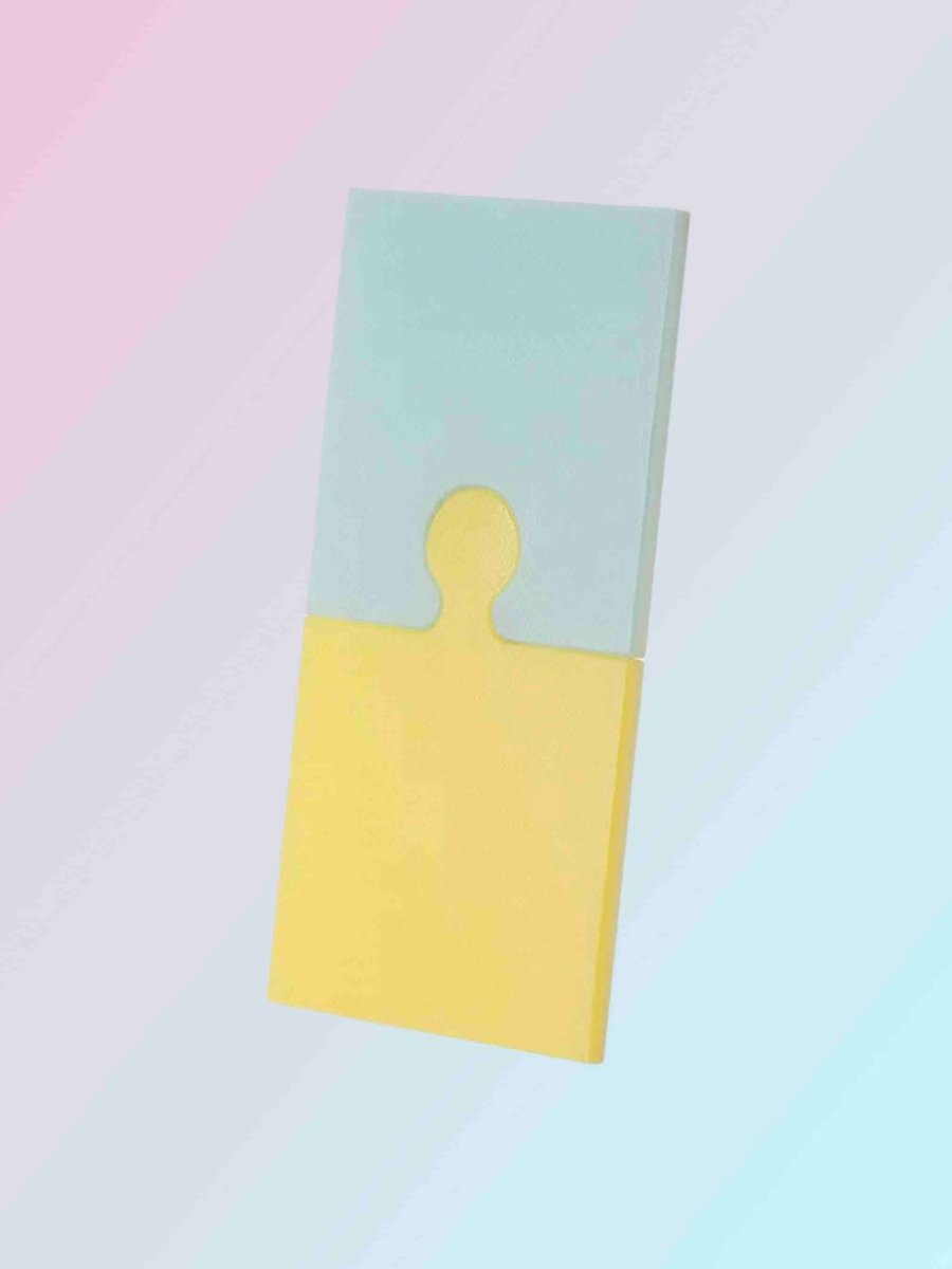 Dopamine Puzzle Cutting Board, Detachable Mould-Proof Serving Board